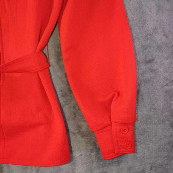 Butte Knit Womens M Vibrant Vintage‎ Belted Cardigan Light Jacket Long Sleeve - Picture 8 of 10